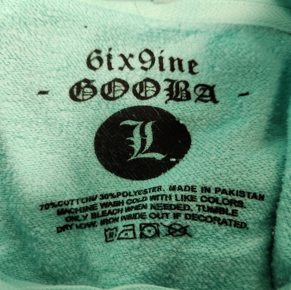 NWOT Men's Tekashi 6ix9ine Gooba Sweatsuit - Picture 6 of 8